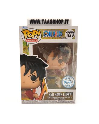 FUNKO POP ONE PIECE 1273 RED HAWK LUFFY NEW