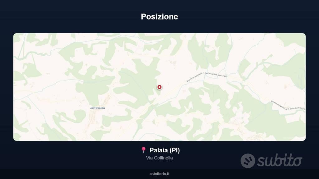 Immobile in asta di 234 m² a Palaia - Vista 4