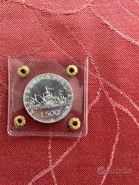 500 Lire Argento 1970 "Caravelle" -FDC QUASI PROOF
