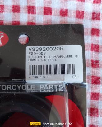 Kit paraolio e parapolvere honda