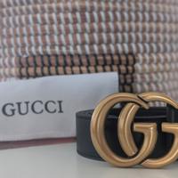 GUCCI cintura GG  Marmont pelle