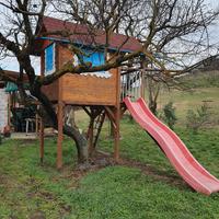 casetta sull'albero o a terra