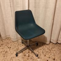 sedia da ufficio anni 70 