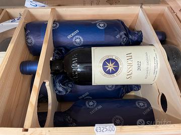 Sassicaia ‘22 Tenuta San Guido Box 6 bottiglie