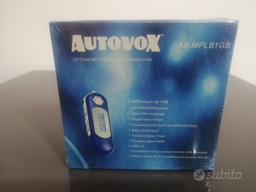 Lettore Mp3 Autovox USB