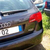Audi A 3 2.0 turbo benzina 4x4  ricambi anno 2005
