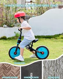 Balance bike 2-4 UBRAVOO pedali bici bicicletta