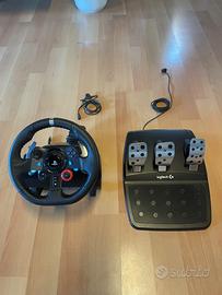 volante + pedaliera Logitech G29, come nuovo