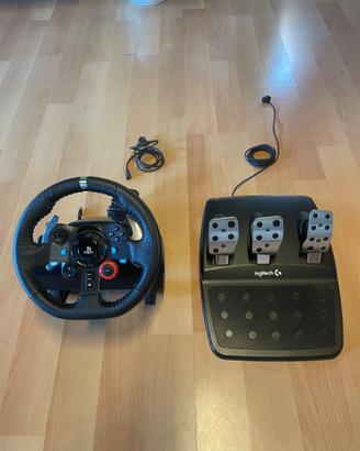 volante + pedaliera Logitech G29, come nuovo