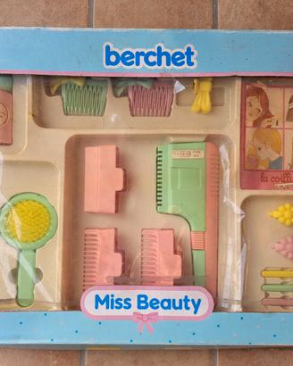 Berchet miss beauty set gioco vintage 1988
