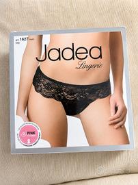 Jadea slip lingerie nero pizzo tg L