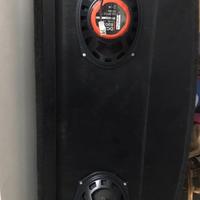 Mensolina con casse Hertz DCX 690.3 VIE 180W