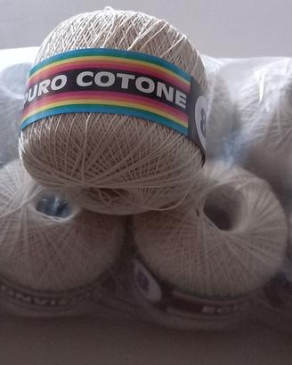 filo cotone x uncinetto