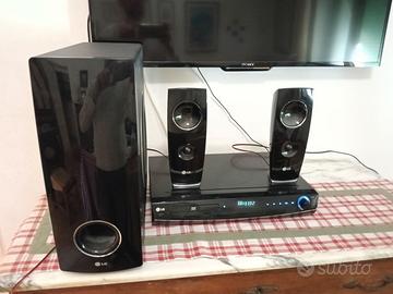 Home theater DVD surround stereo LG funzionante