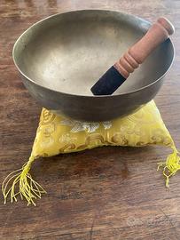 Campana Tibetana Antica 19cm - Con Incisione