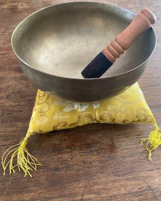 Campana Tibetana Antica 19cm - Con Incisione