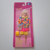 barbie skipper vintage abito nuovo in blister