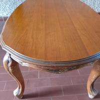 Tavolino vintage in legno massello