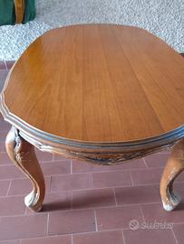 Tavolino vintage in legno massello