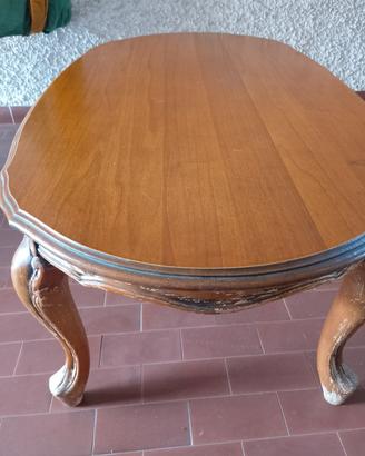 Tavolino vintage in legno massello