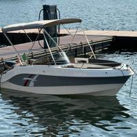 Barca open Marinello Eden 18 + suzuki 40 solo lago