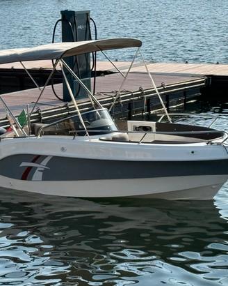 Barca open Marinello Eden 18 + suzuki 40 solo lago