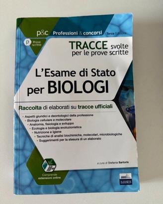 Libro esame di stato Biologi manuale prove scritte