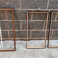 cornici in legno di noce 