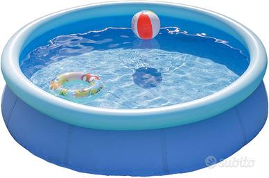 PISCINA TONDA DIAMETRO 244 CM USATA UN MESE NUOVIS