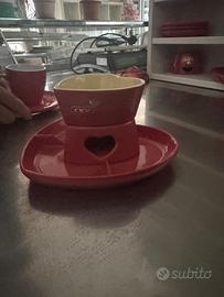 Tazze fonduta cioccolata 6 pz