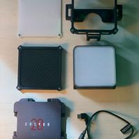 Faretto portatile led Zhiyun RGB 20w combo m20c