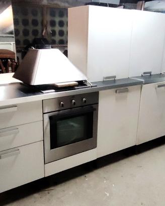 Cucina Scavolini Bianca Legno