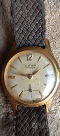 Orologio svizzero vintage Glitter 17 Rubis anni 50