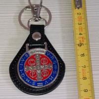 Portachiavi Croce San Benedetto Fede cristiana