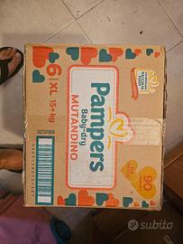 pampers baby dry mutandino tg 6