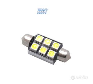 Led Festoon 31mm 36mm 39mm 42mm Luce Per Auto C3w C5w C10W 6v 12v 24v Auto Moto Interni Lampadina Di Lettura Lampada Targa Camion - Foto 12