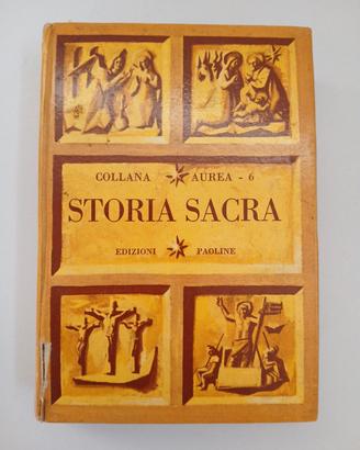 Volume religioso d'epoca, “Storia Sacra – 1959