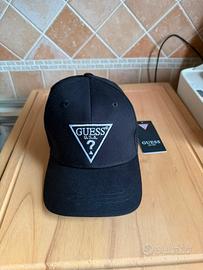 Cappello Guess Nero Unisex Taglia M Regolabile