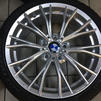 Cerchi in lega 18 bmw serie 1 F20 con termiche