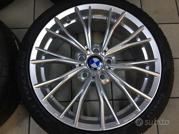Cerchi in lega 18 bmw serie 1 F20 con termiche