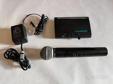 Shure SM58 + Ricevitore Wireless Shure T3