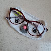 Poggia occhiali uncinetto 