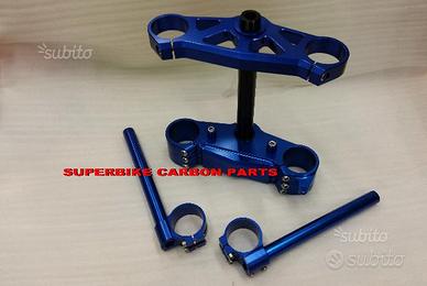Suzuki gsx r piastre di sterzo superbike e manubri