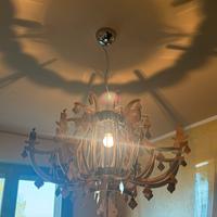 Lampadario di Design a Candelabro color oro