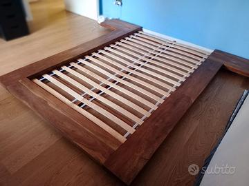 Letto futon in legno massello
