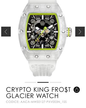 Philipp Plein orologio crypto king