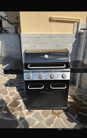 Barbeque a gas usato 2/3 volte