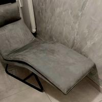 Chaise longue  color grigio pietra