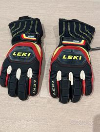 Guanti sci gara Leki taglia 5 (9-11 anni)