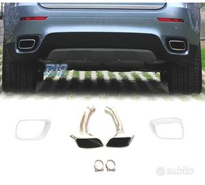 TERMINALI SCARICO POSTERIORIBMW X6 E71 E72 08-14 
